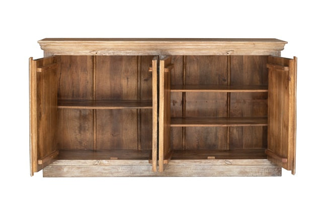 Anaya Hand Carved Side Board