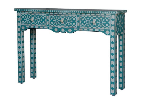 JO Bone Inlay Console Table