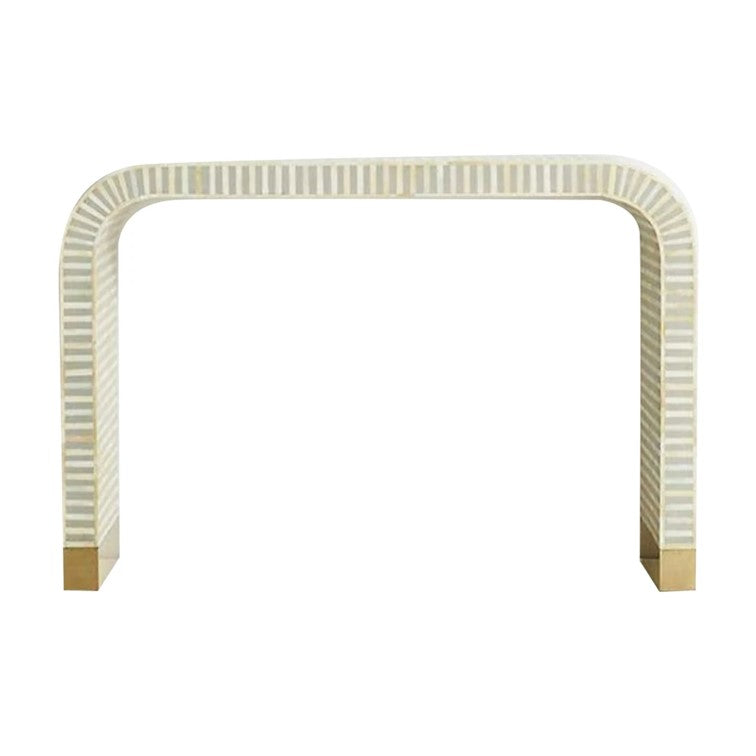 Jeena Bone Inlay Console Table
