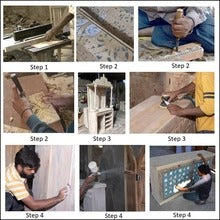 Calvin Hand Carved Wooden Sideboard