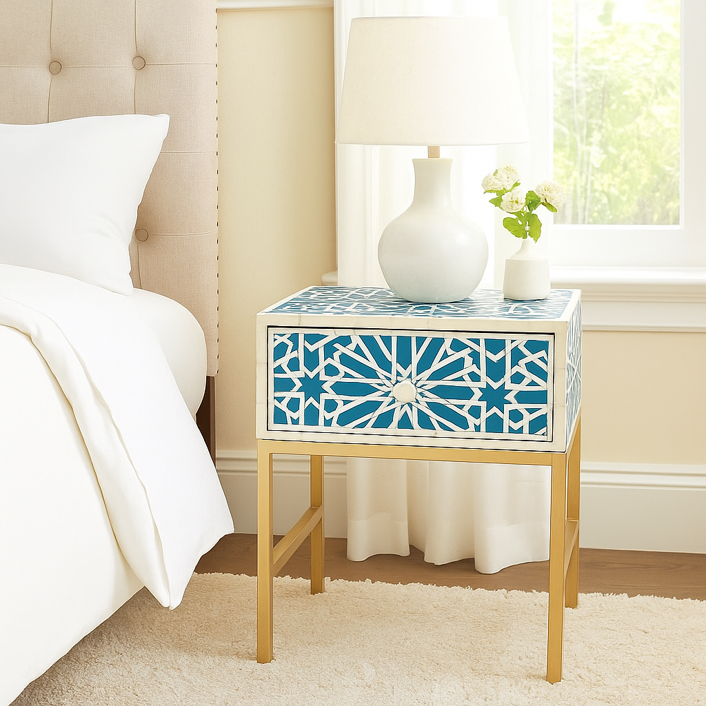 Peter Wooden Bedside