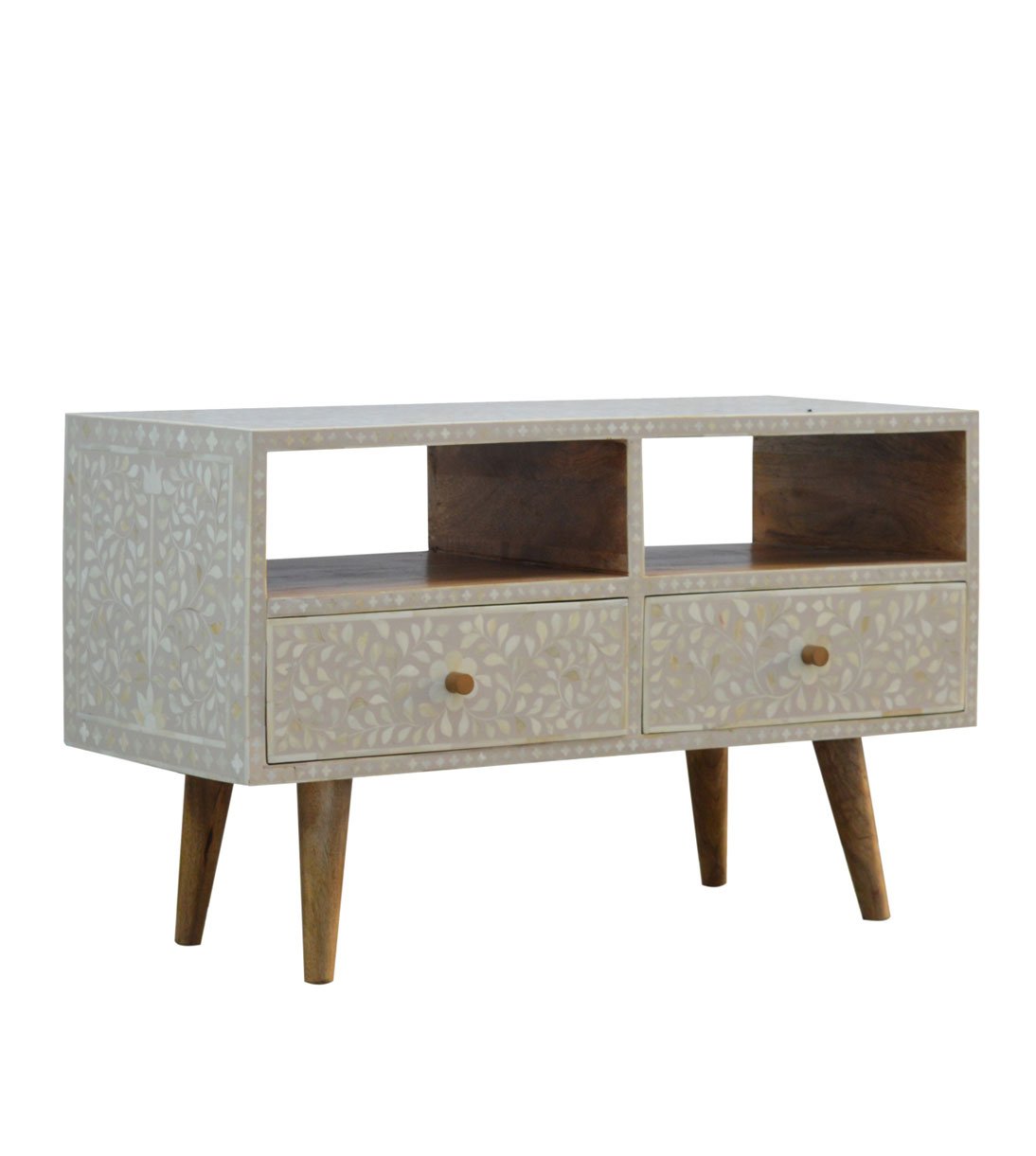 Musante Bone Inlay TV Console
