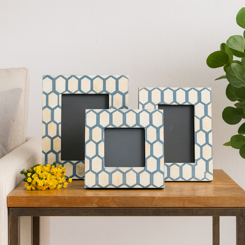 Saint Bone Inlay Photo Frame