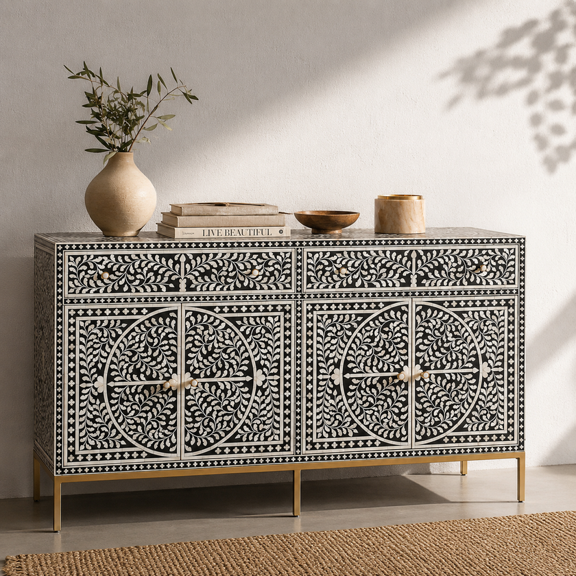 Beaumont Bone Inlay Sideboard