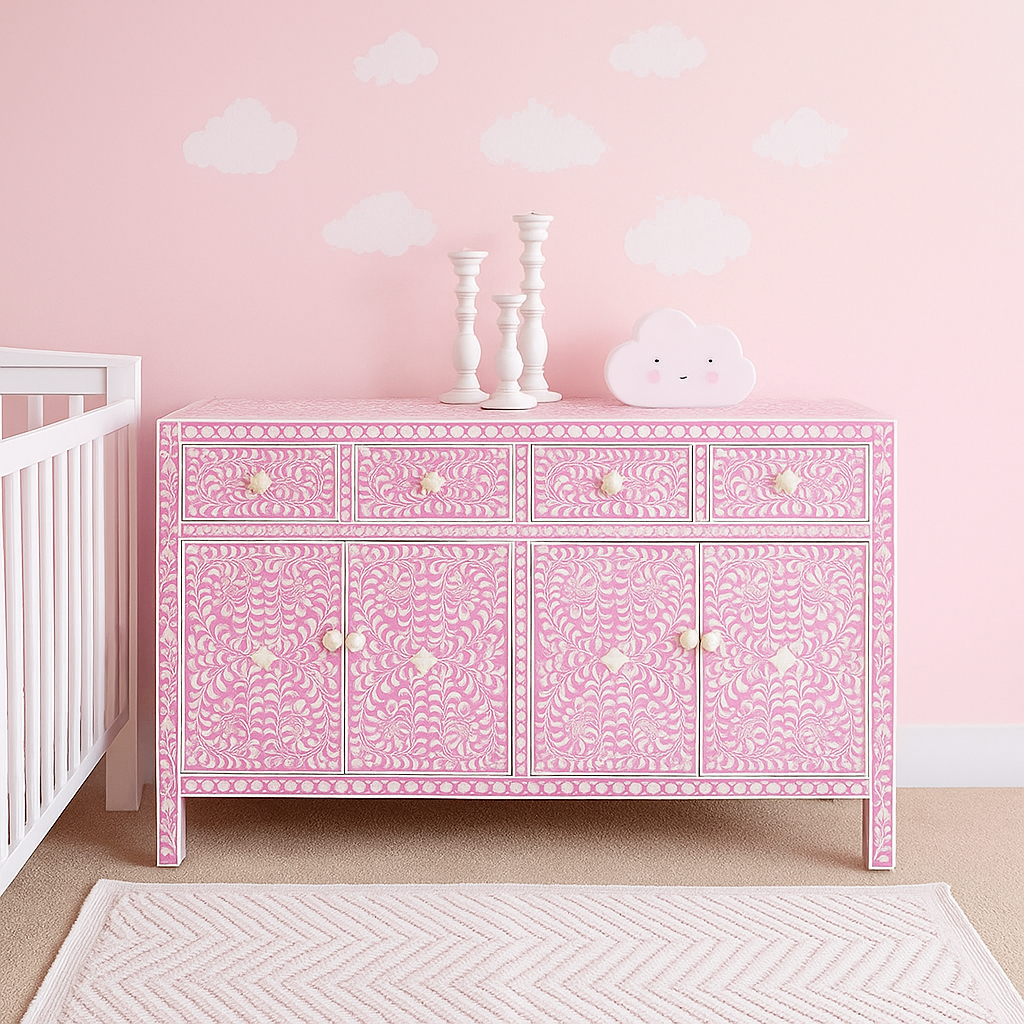 Shan Bone Inlay Sideboard