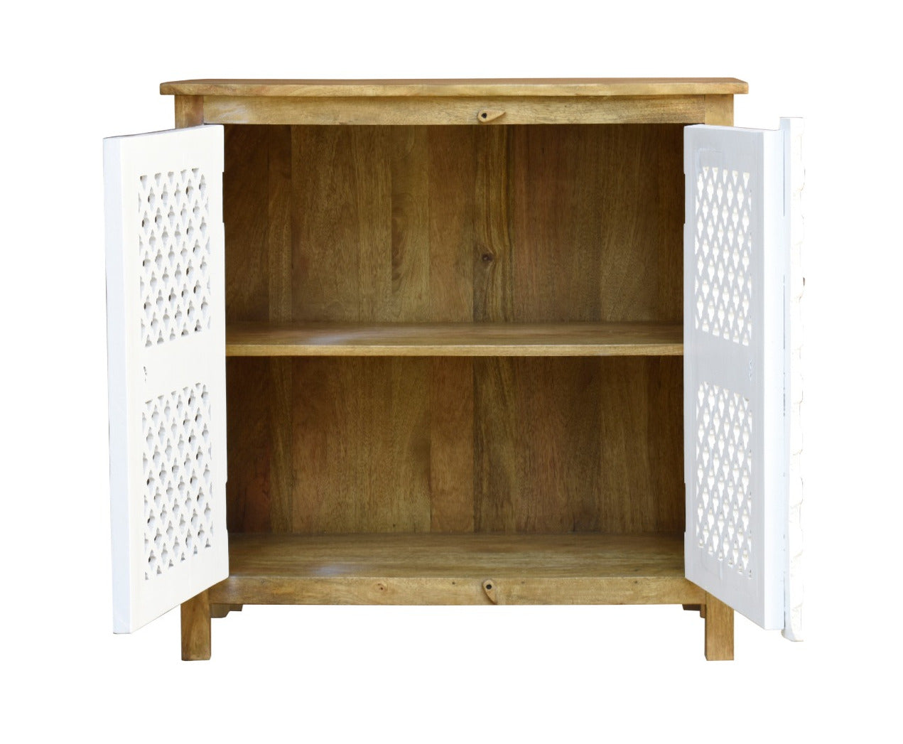 Emory Carved Wooden Cabinet