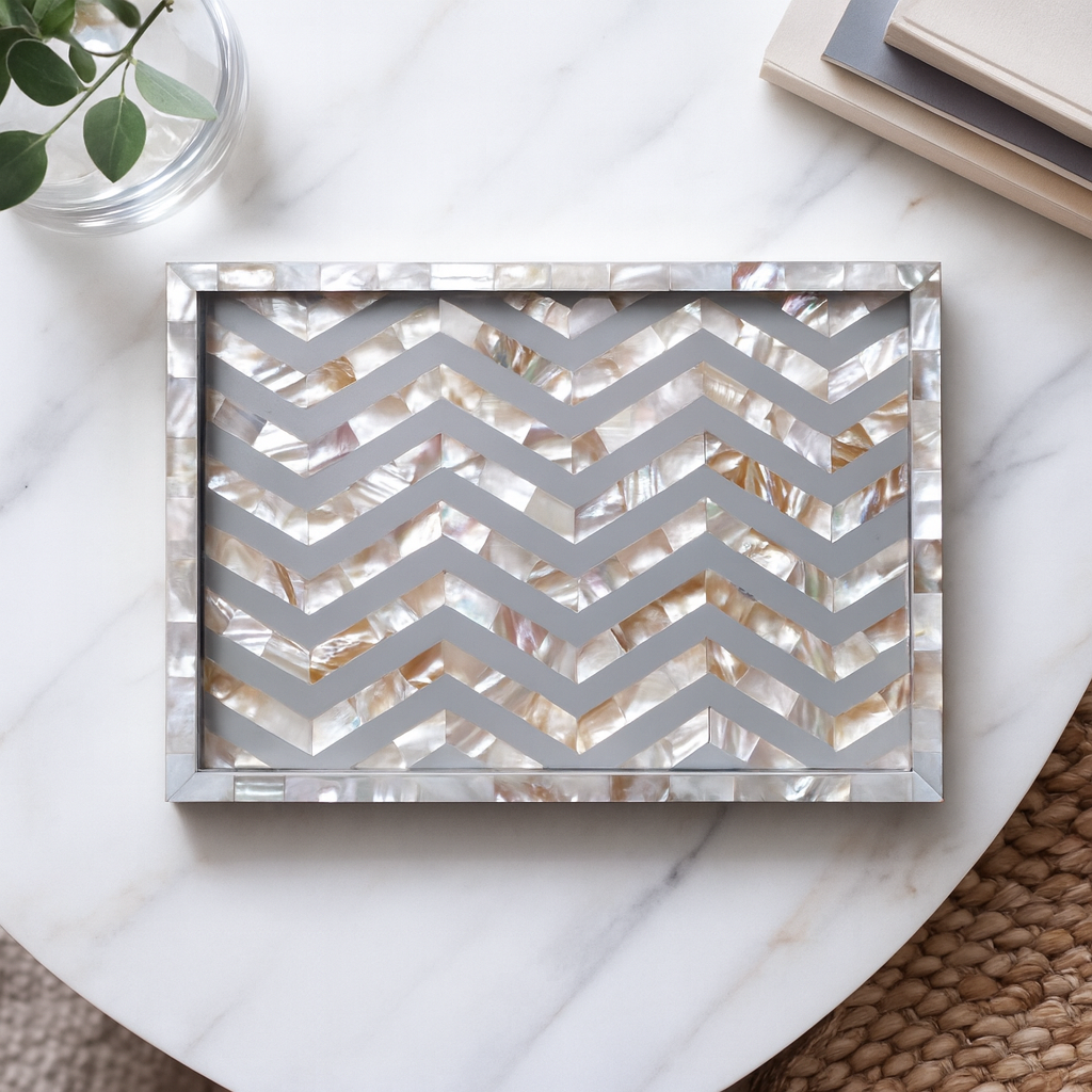 Paloma Mother of Pearl Inlay Tray