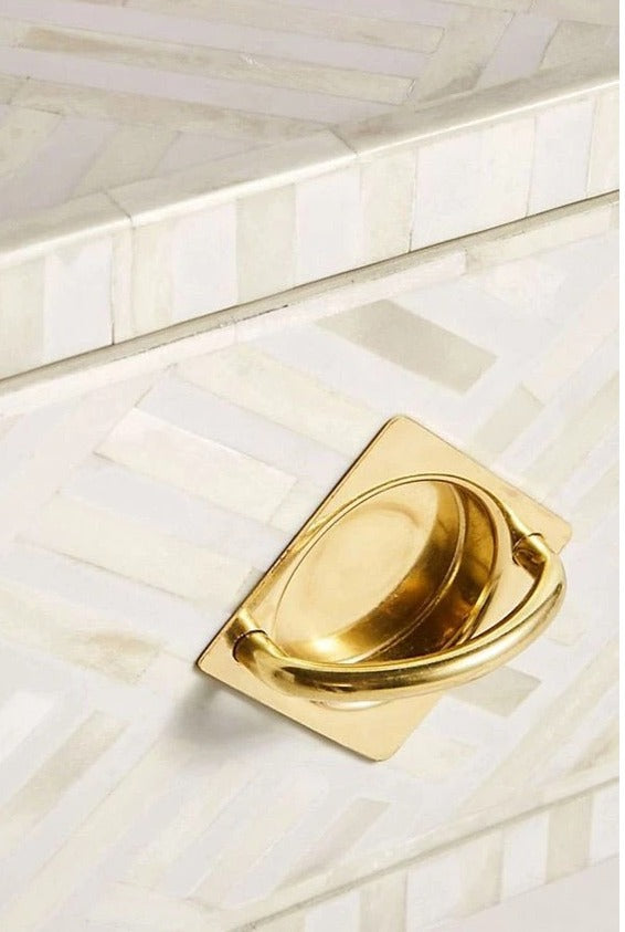 Glenn Bone Inlay Study Table