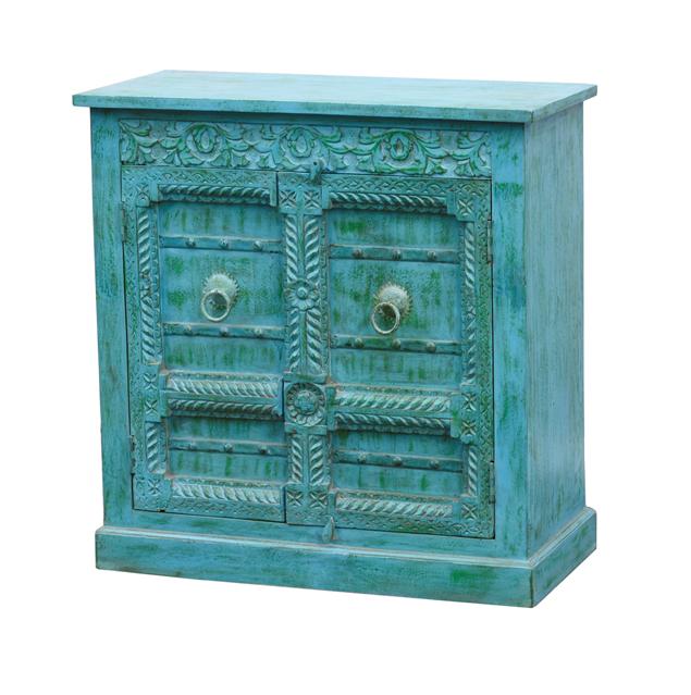 Herry Carved Wooden Chest