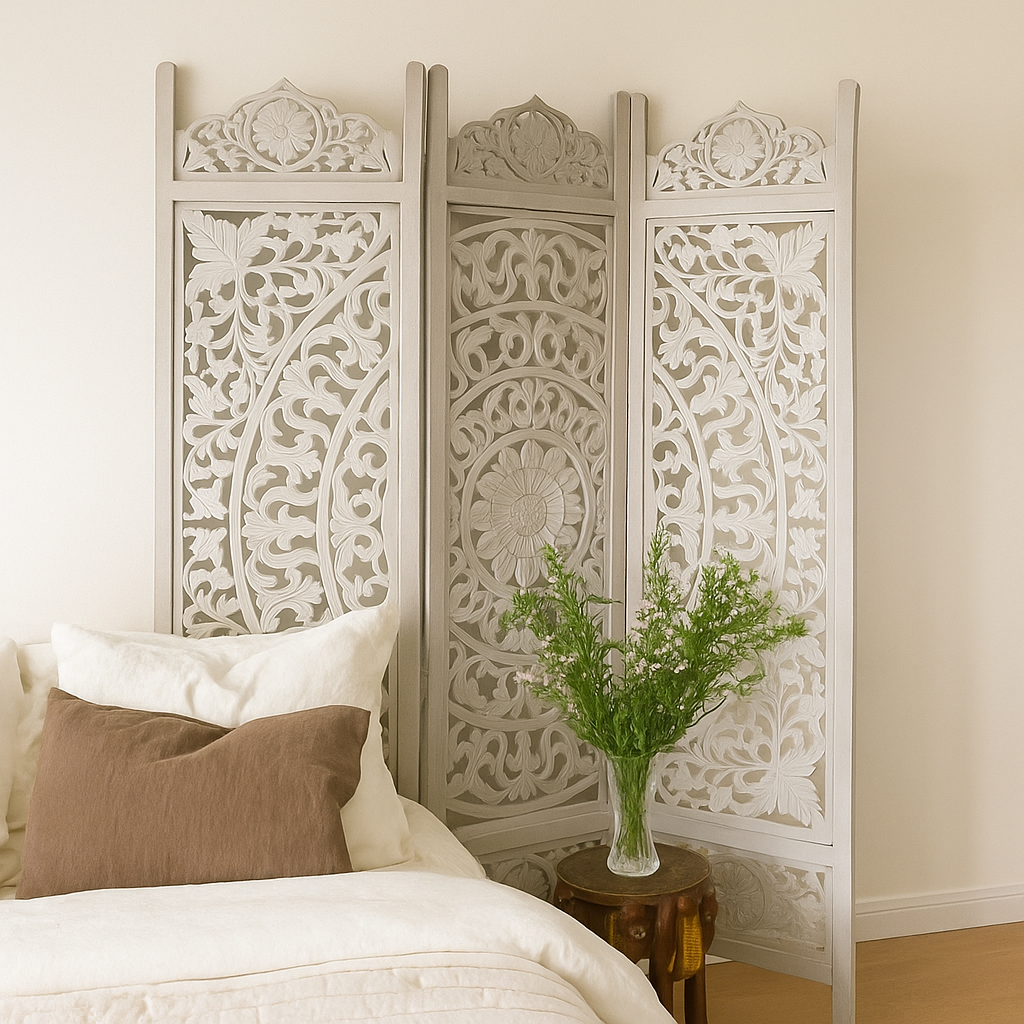 Yenfer Carved Room Divider