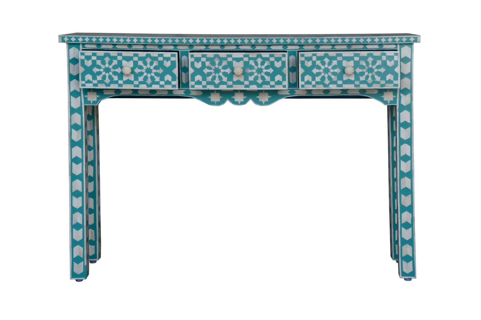 JO Bone Inlay Console Table