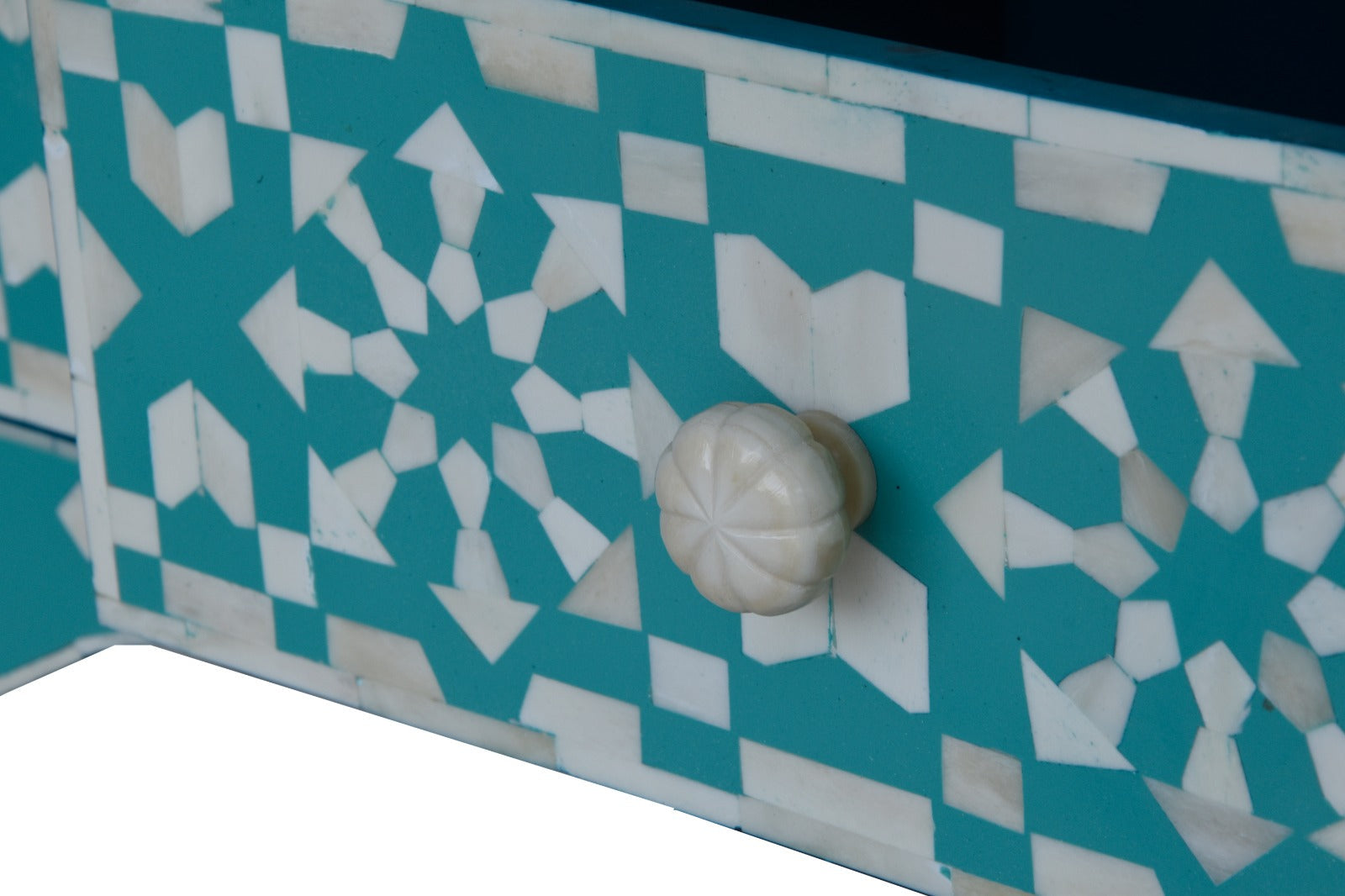 JO Bone Inlay Console Table