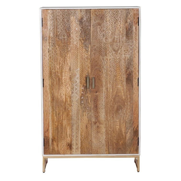 Amelia Wooden Almirah