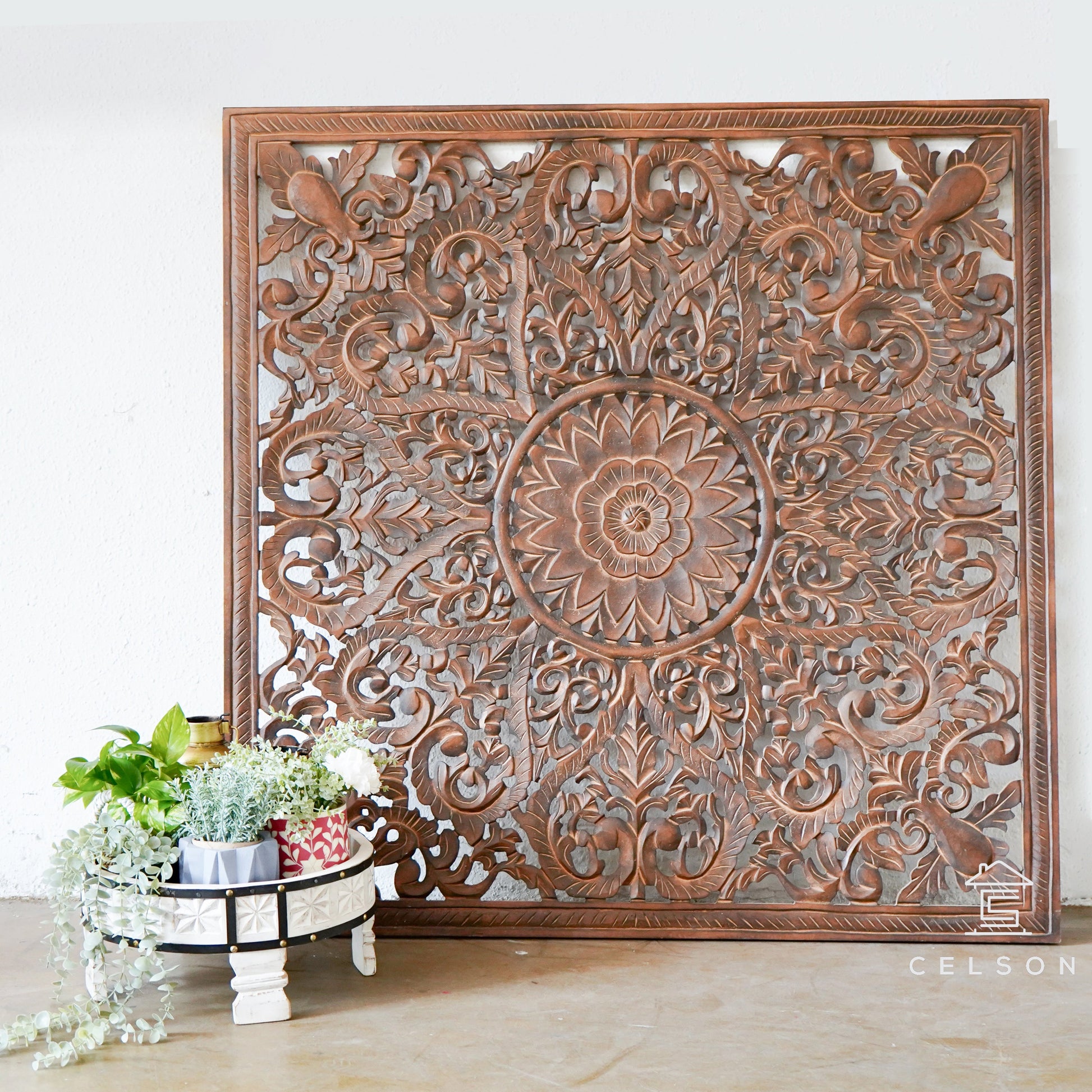Fink Carved Wall Panel