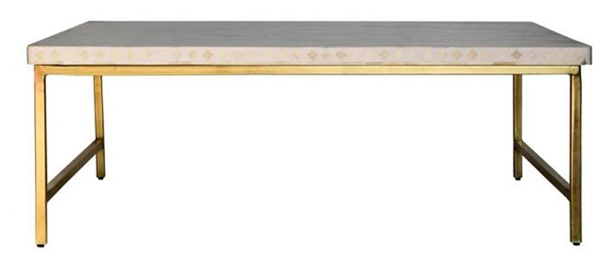 Duff Bone Inlay Coffee Table