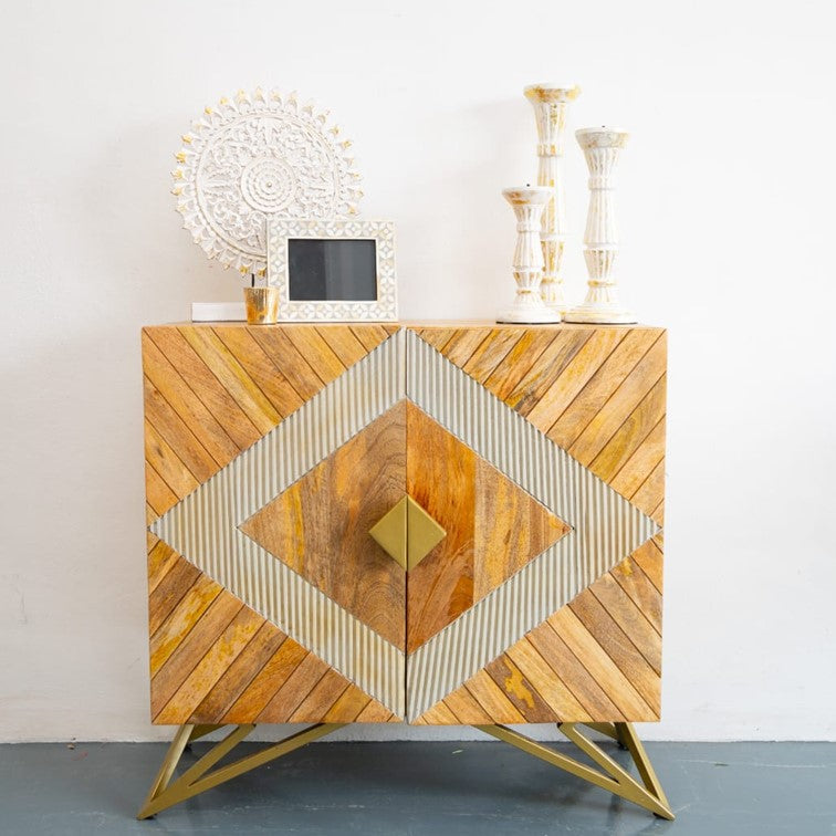 Arthur Carved Wooden Cabinet