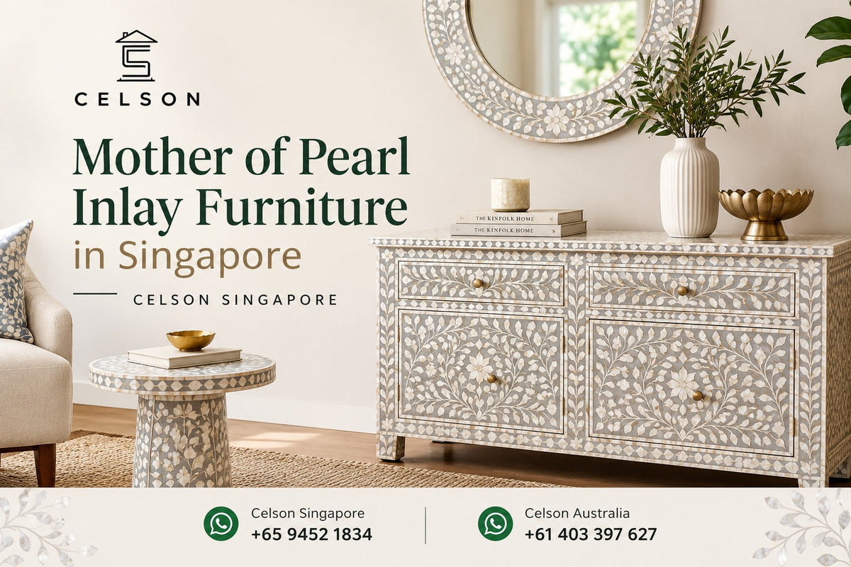 Mother of Pearl Inlay Furniture in Singapore: A Guide to Choosing the Right Piece