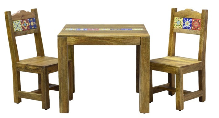 Chalotra Wooden Chairs and Table
