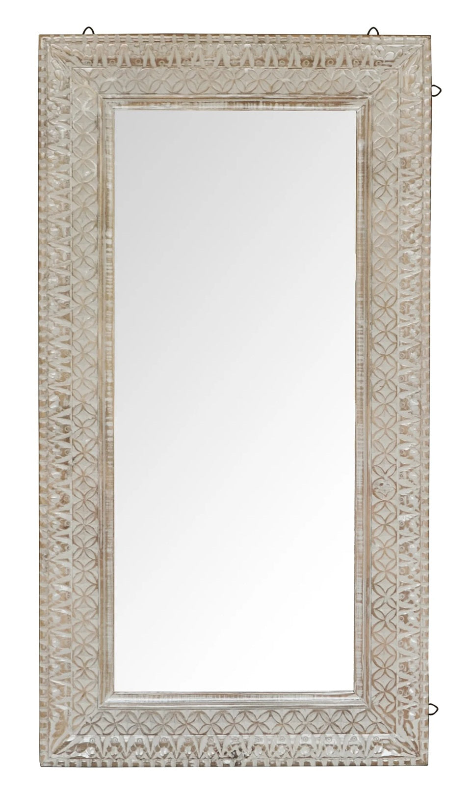 John Hand Carved Mirror