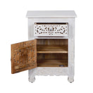 Switch Deena Hand Carved Wooden Bedside 2 image