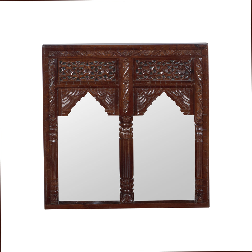 Atima Hand Carved Mirror