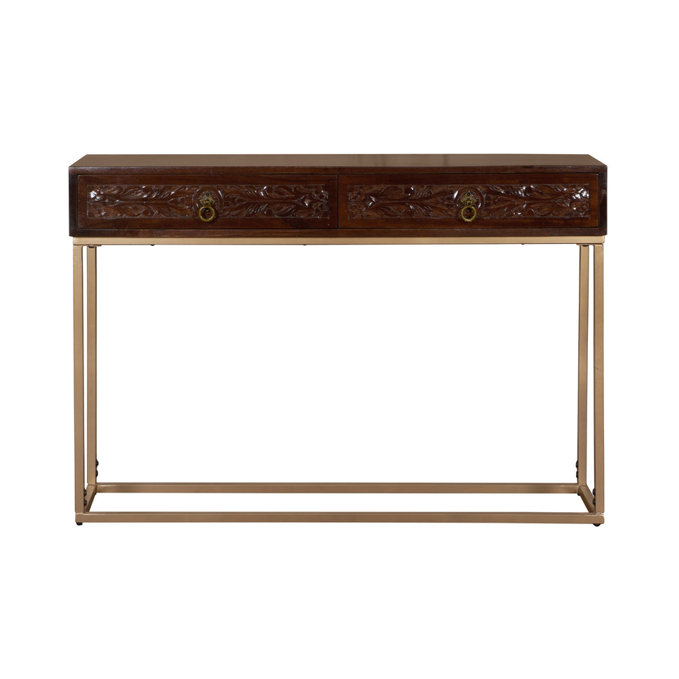 Lavie Hand Carved Console Table