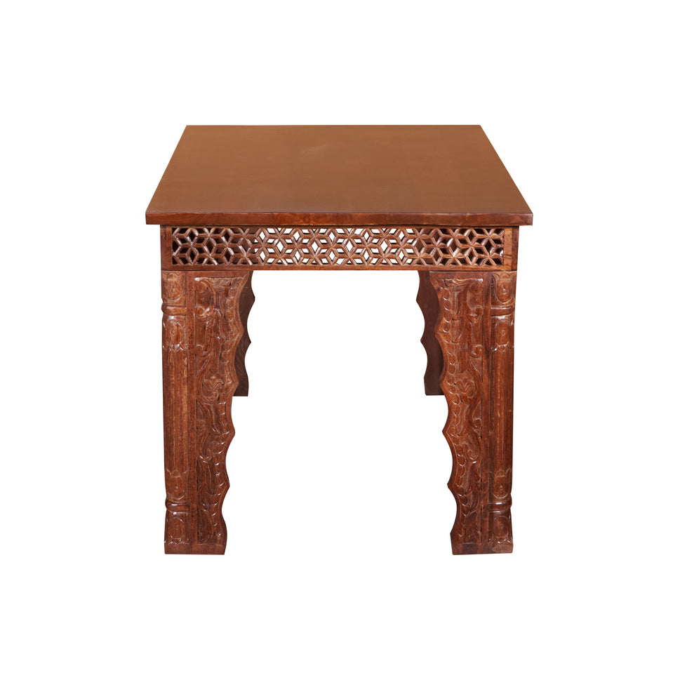 Lima Carved Wooden Dining Table