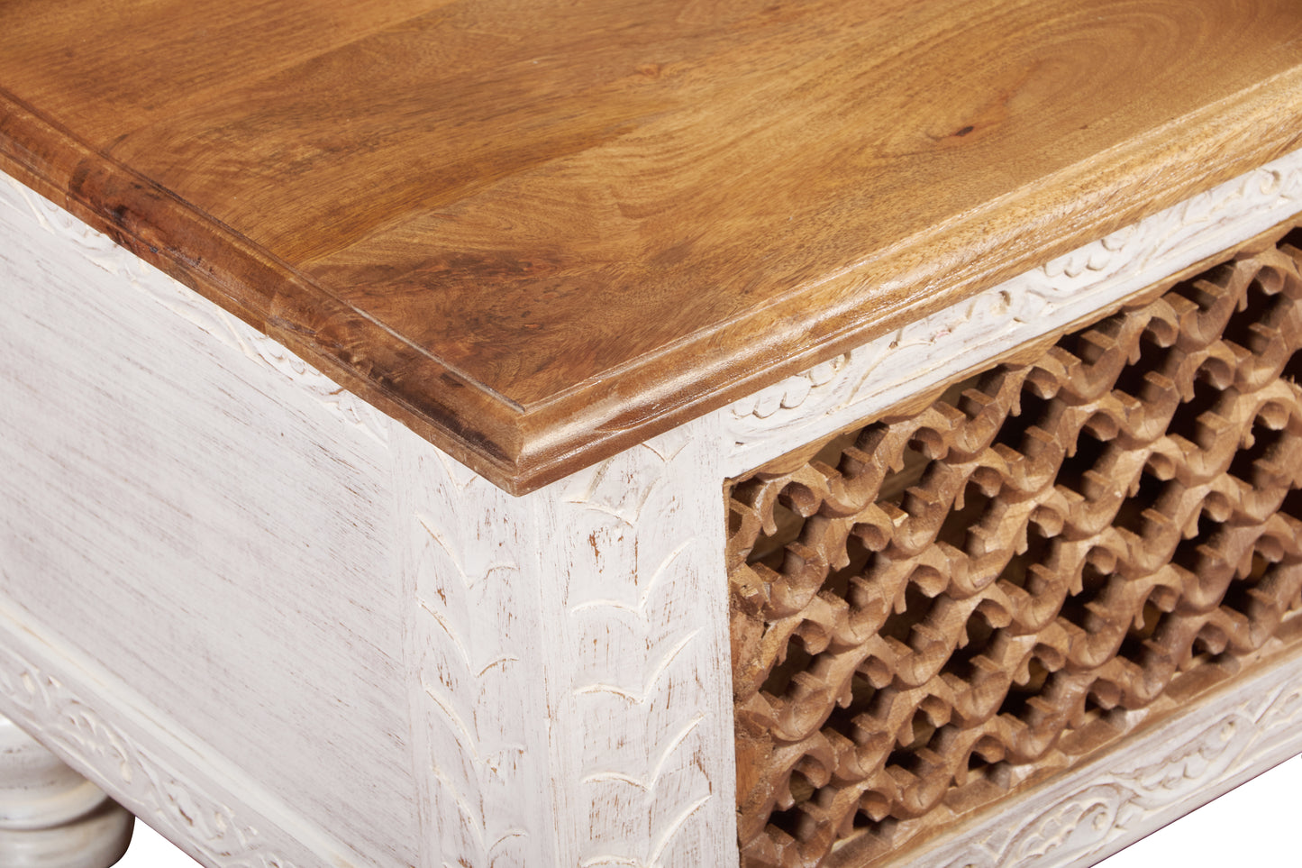 Milan Hand Carved Coffee Table