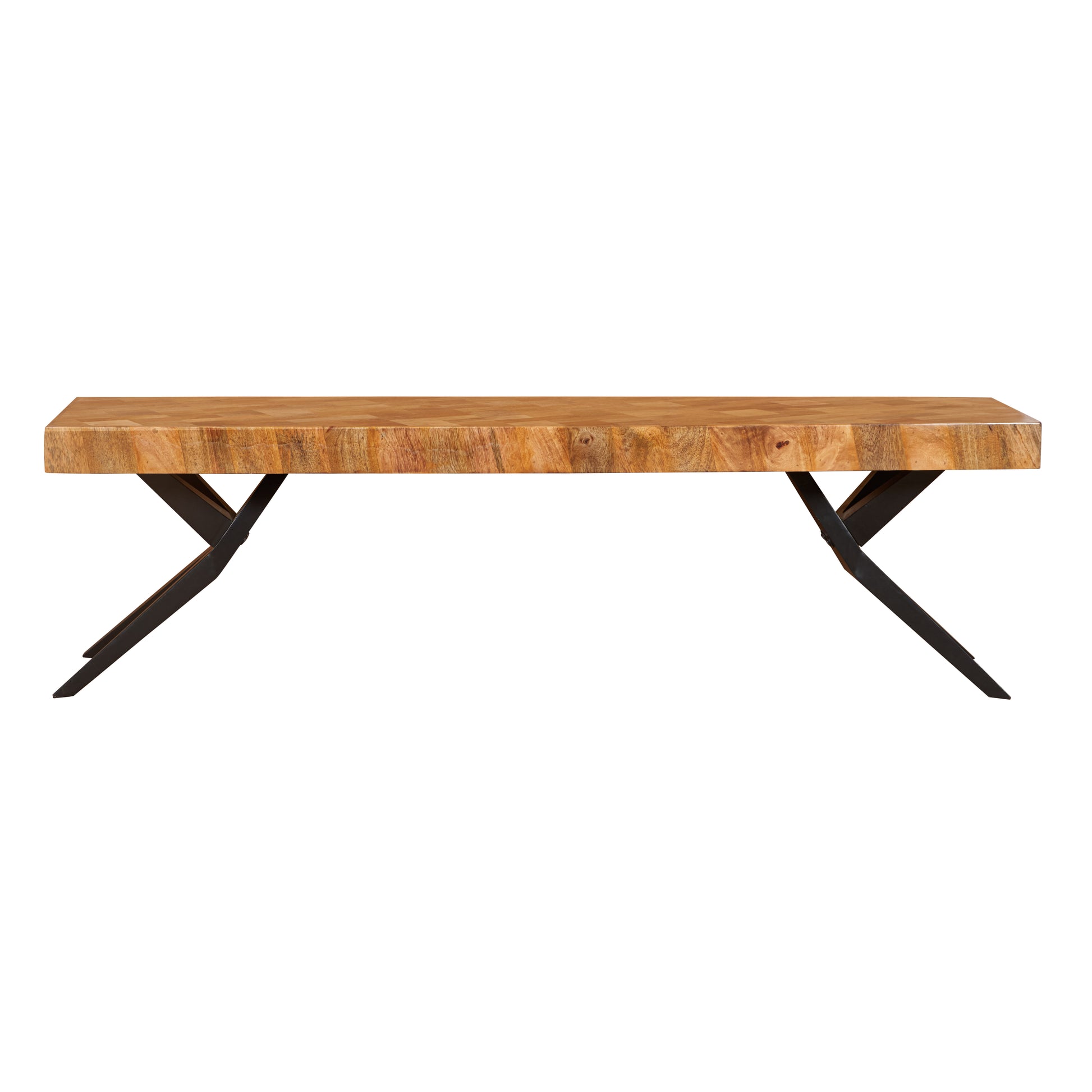Callan Hand Carved Wooden Dining Bench