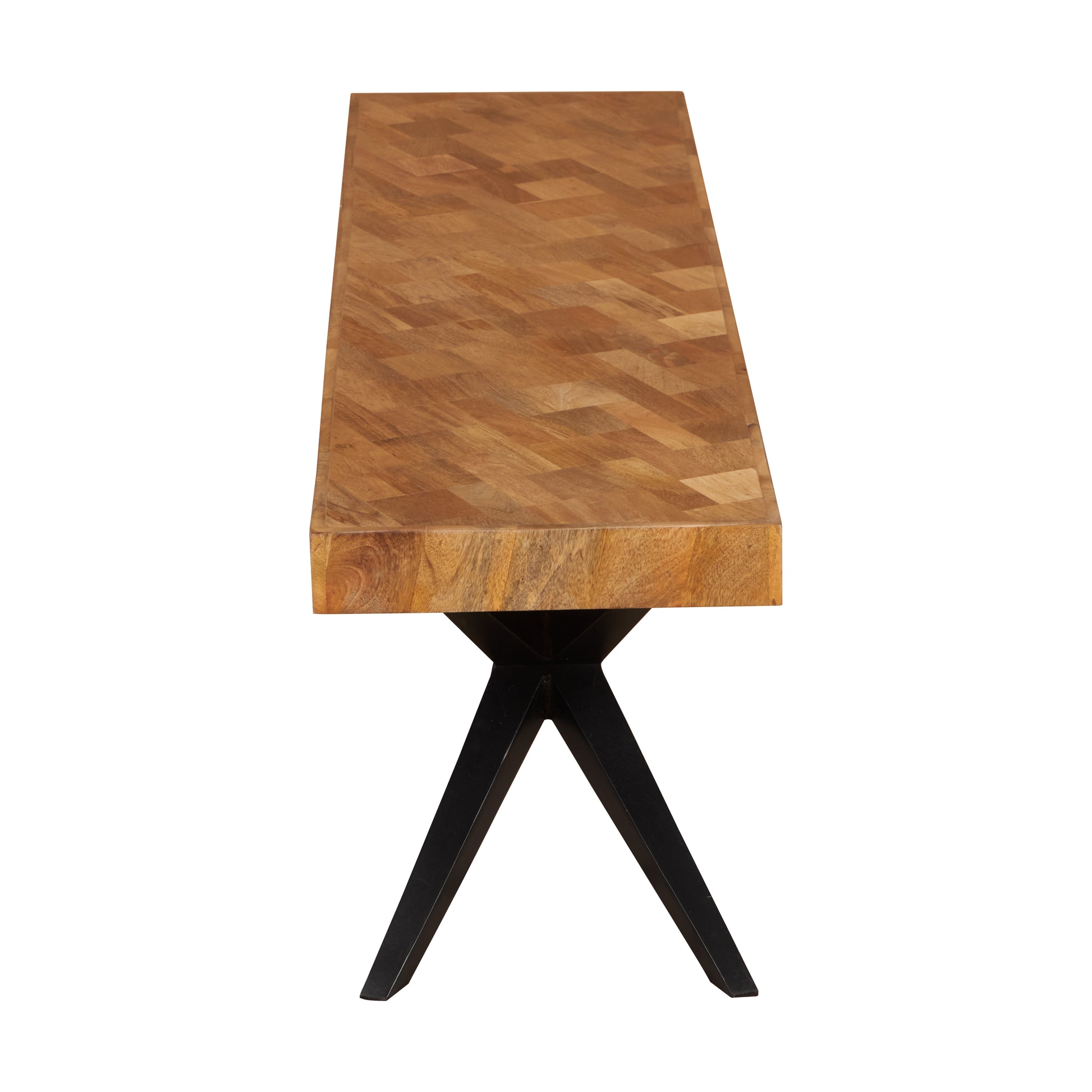 Callan Hand Carved Wooden Dining Bench