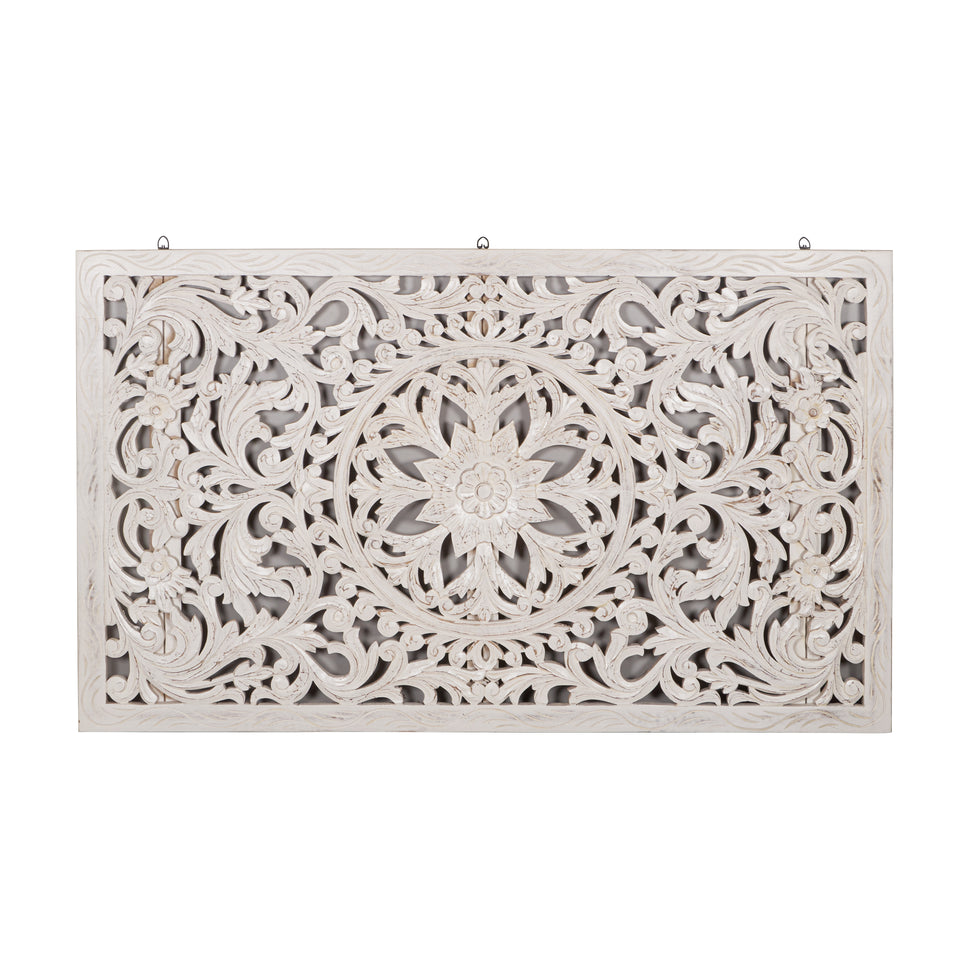 Mira Hand Carved Wall Panel
