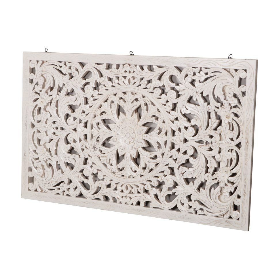 Mira Hand Carved Wall Panel
