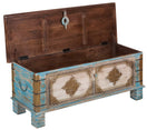 Switch Evan  Vintage Style Brass Fitted Wooden Trunk 3 image