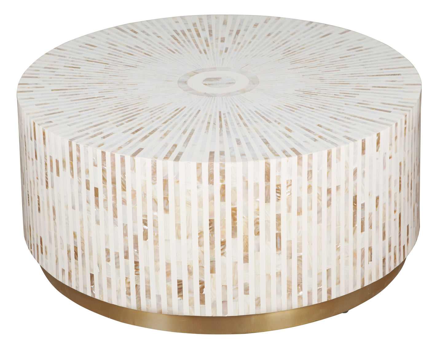 Kaylah Mother of Pearl Inlay Coffee Table