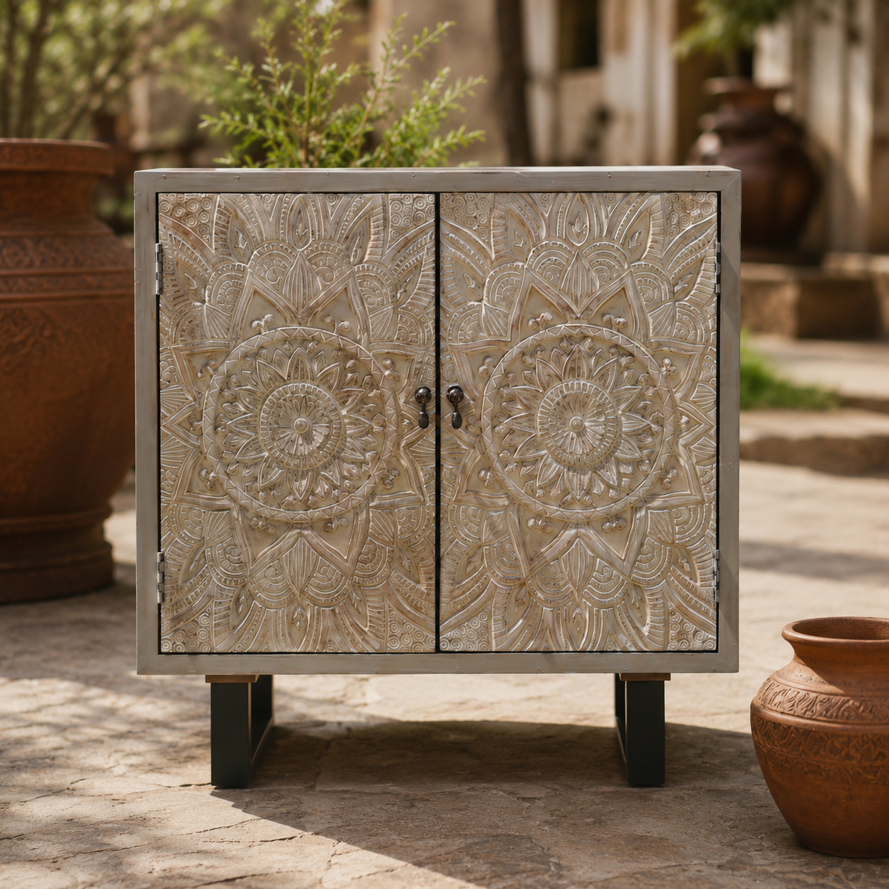 Rudra Wooden Cabinet