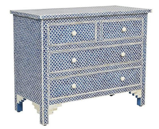 Martin Bone Inlay Chest of Drawer