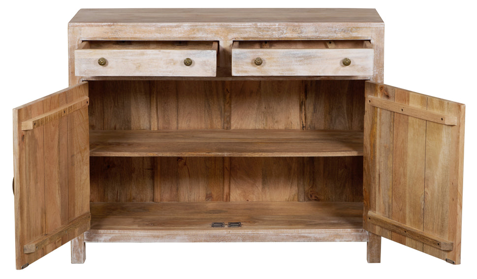 Jason Carved Wooden Cabinet