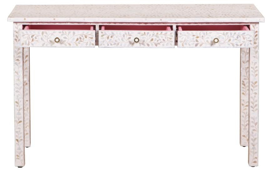 Jordan Mother of Pearl Inlay Console Table