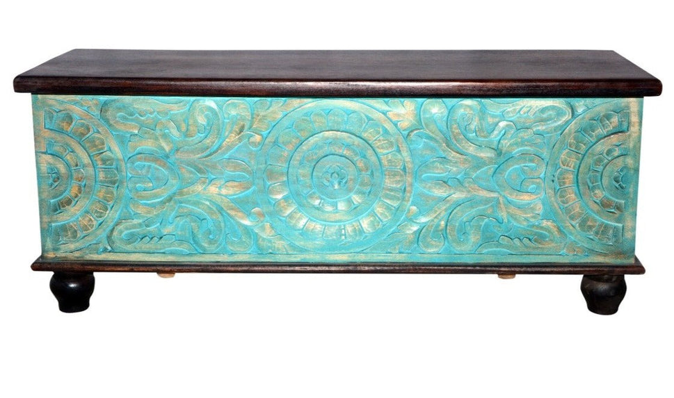 Nielsen Carved Storage Trunk