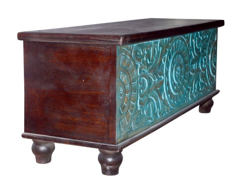 Nielsen Carved Storage Trunk