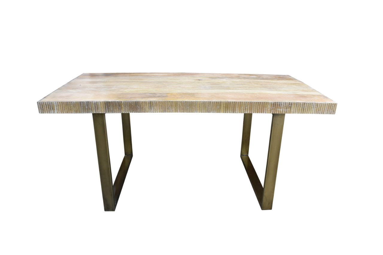 Carloe Hand Carved Wooden Dinning Table