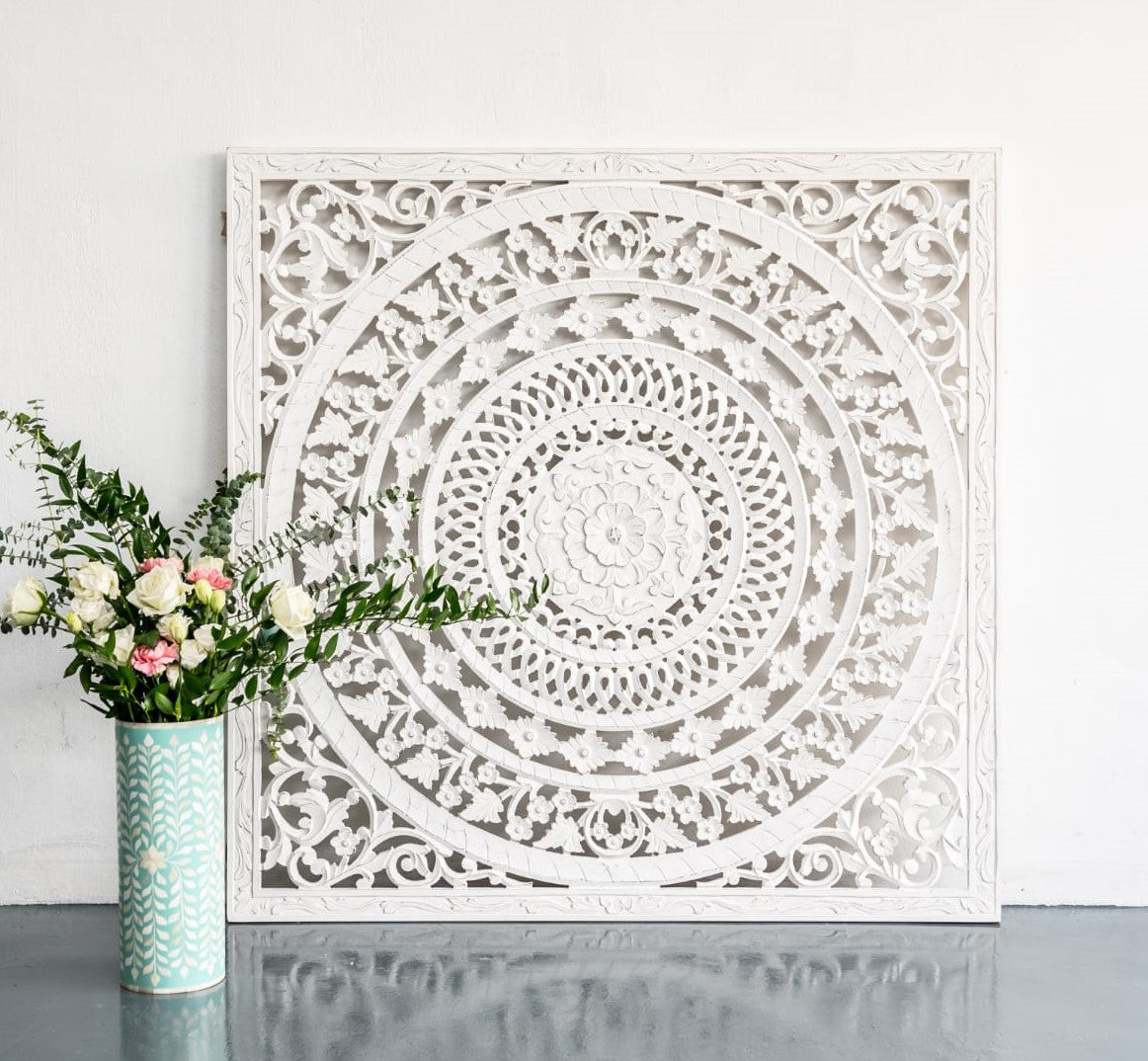 Liza Carved Wall Panel