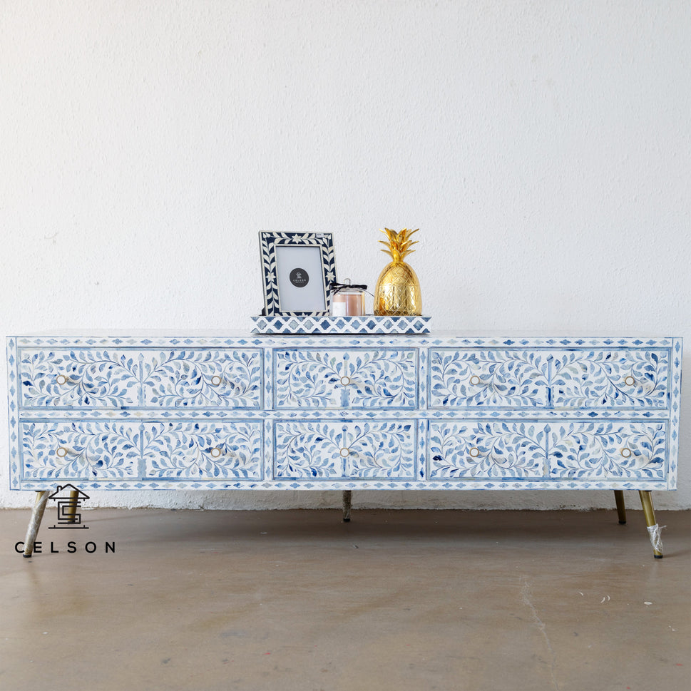 Neera Bone Inlay TV Cabinet