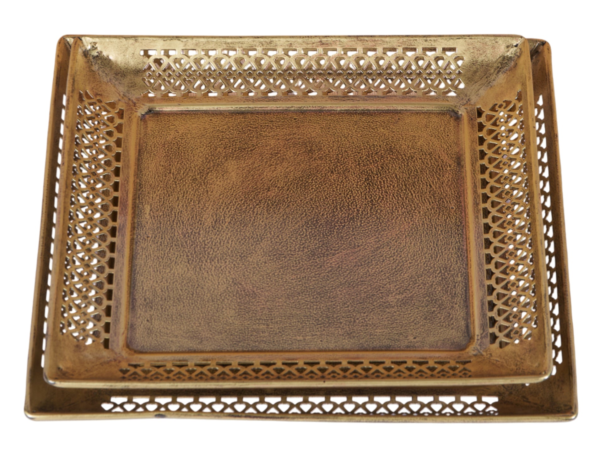 Ember Brass Finish Tray