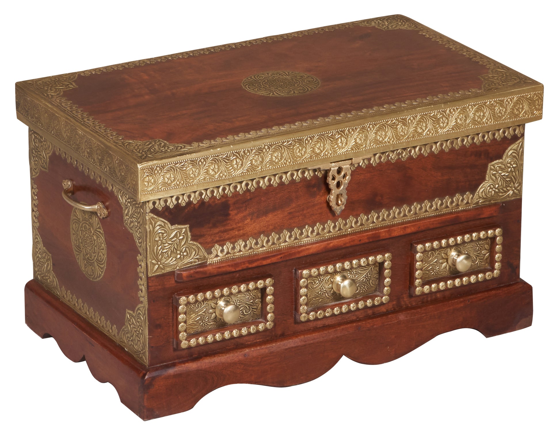 Isha Hand Carved  Coffee Table