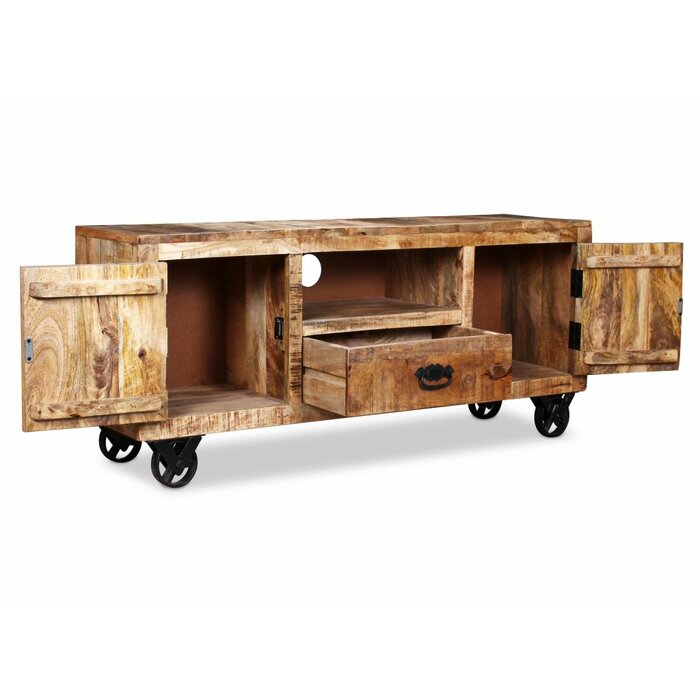 Carmine Hand Carved Wooden TV Cabinet