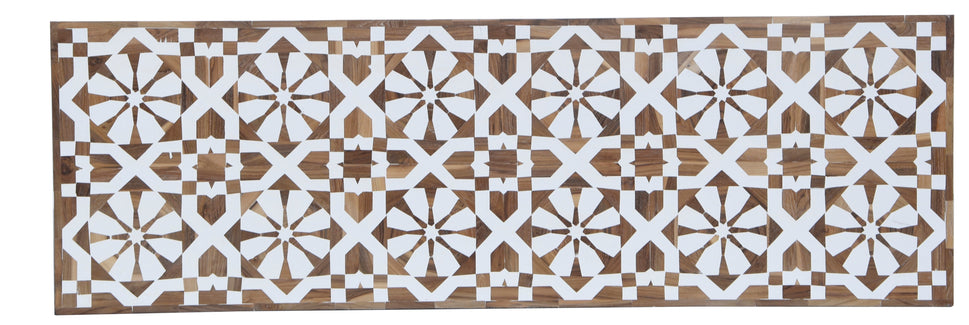 Janice Wood Inlay Chest of Drawer