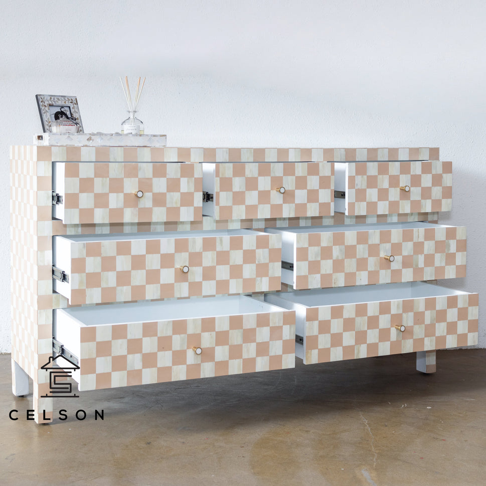 Panna Bone Inlay Dresser
