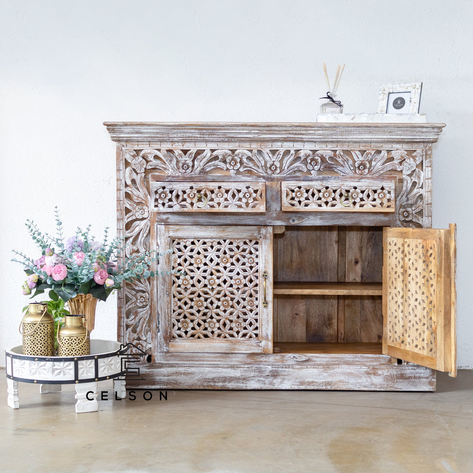 Biba Carved Wooden Cabinet