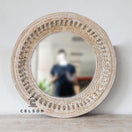 Switch Becca Carved Spindle Round Mirror 3 image